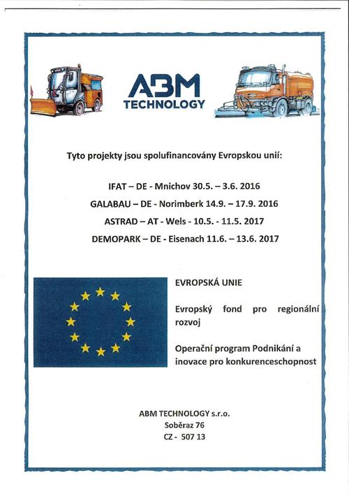 Projekty financovány Evropskou unií