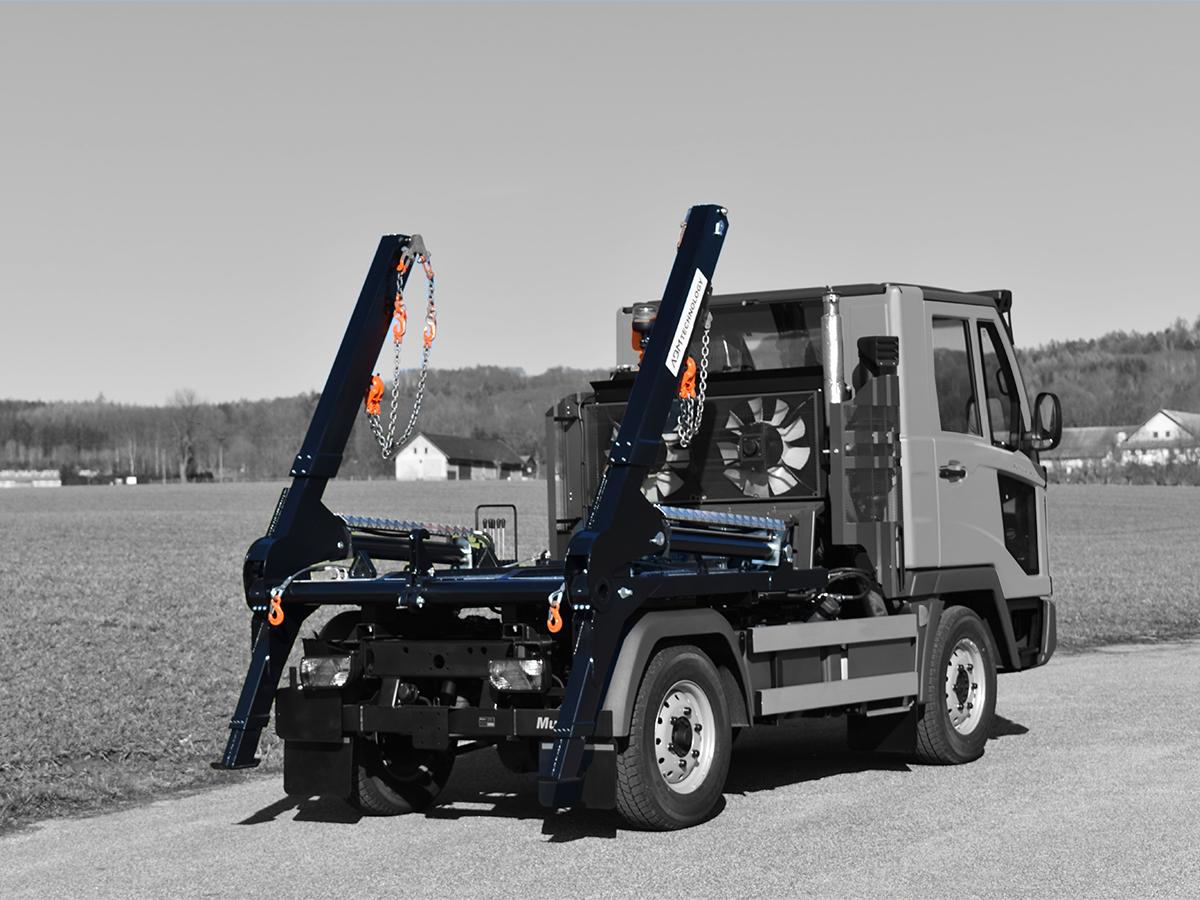 Dvouramenný nosič kontejnerů DN2500