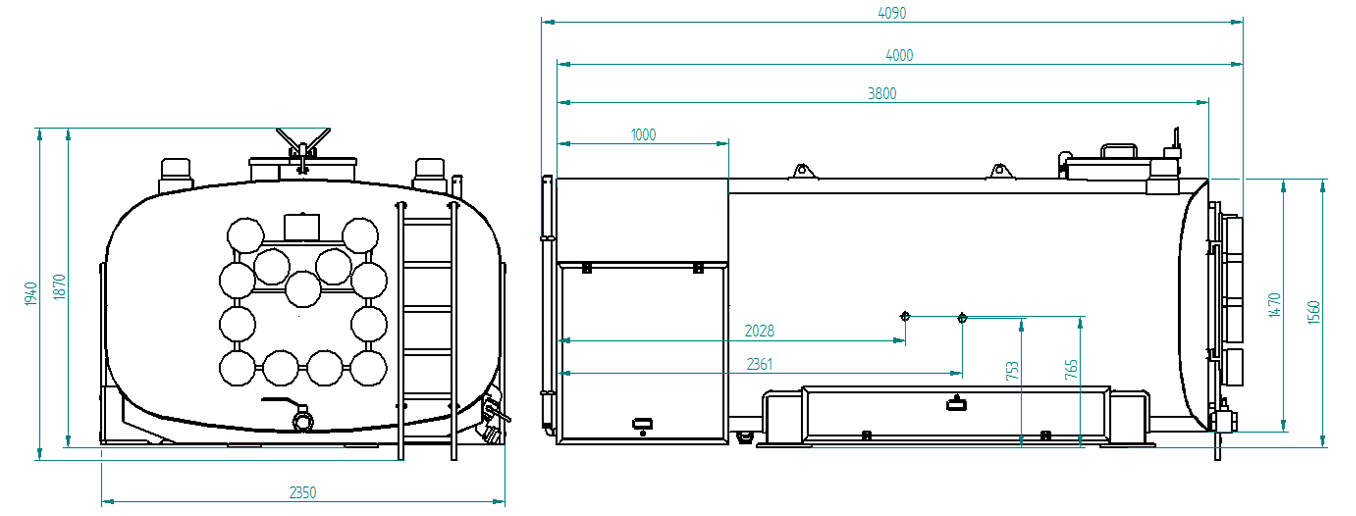 Mycí a kropicí nástavba CNT7000 / CNT8000