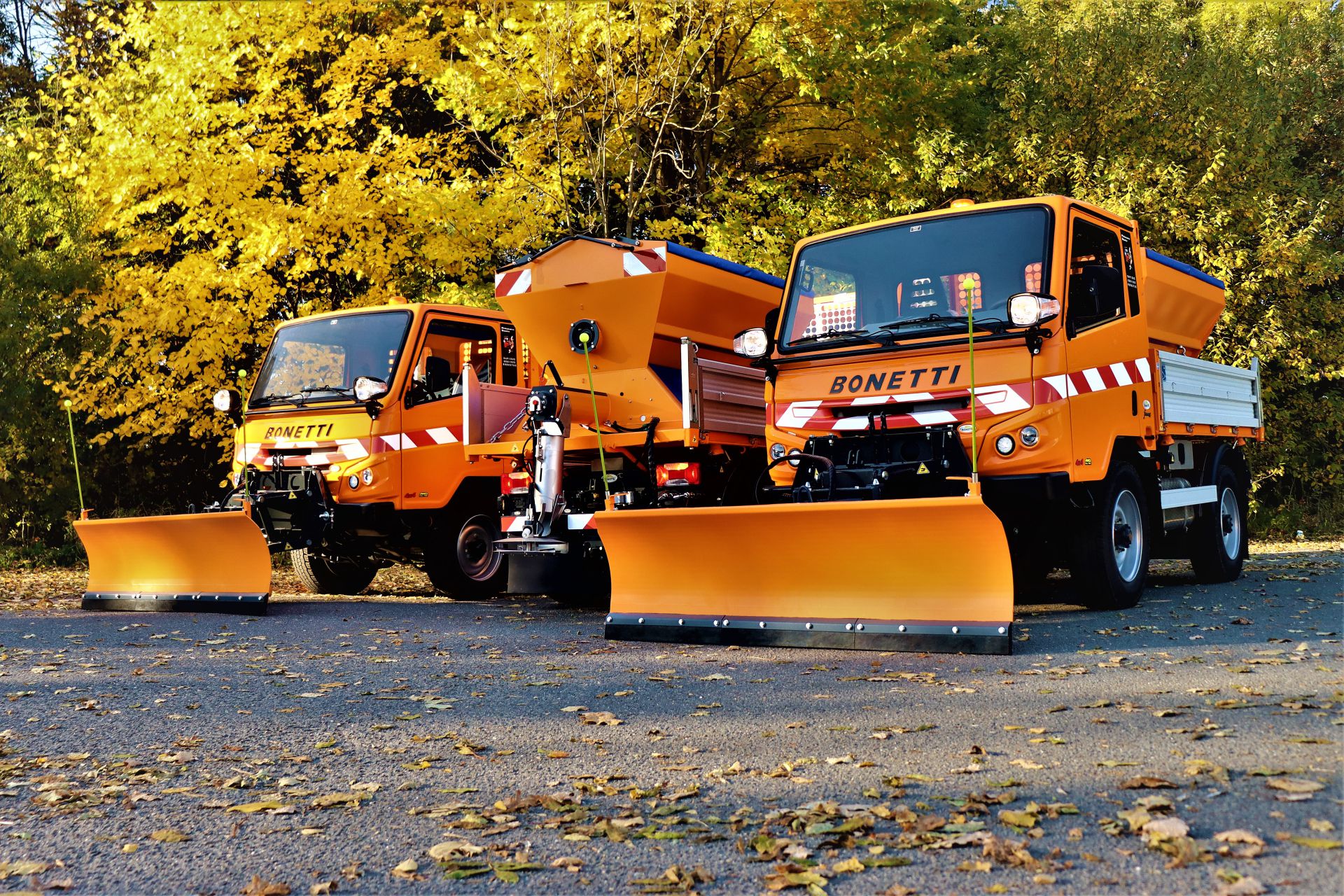 Předání zimních nástaveb na podvozcích Bonetti spol. I-TEC Czech zákazníkovi Technické služby města Liberce.