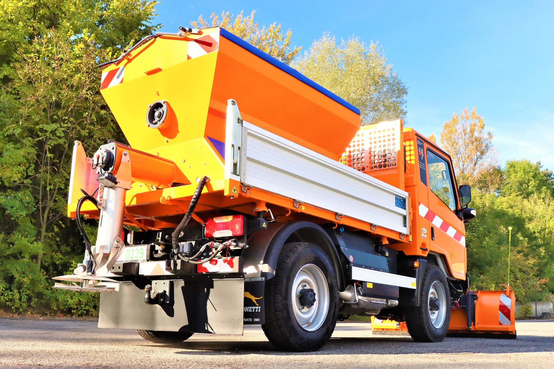 Předání zimních nástaveb na podvozcích Bonetti spol. I-TEC Czech zákazníkovi Technické služby města Liberce.