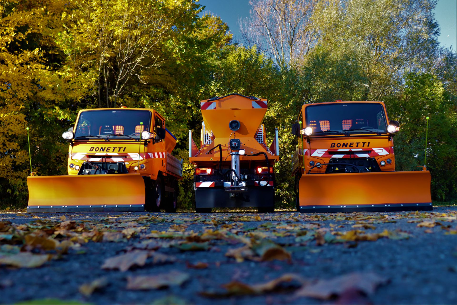 Předání zimních nástaveb na podvozcích Bonetti spol. I-TEC Czech zákazníkovi Technické služby města Liberce.