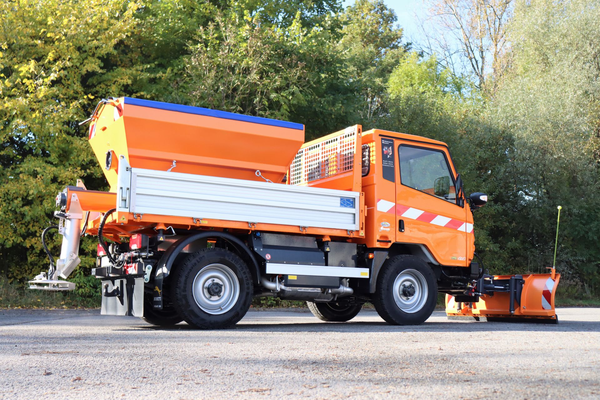 Předání zimních nástaveb na podvozcích Bonetti spol. I-TEC Czech zákazníkovi Technické služby města Liberce.