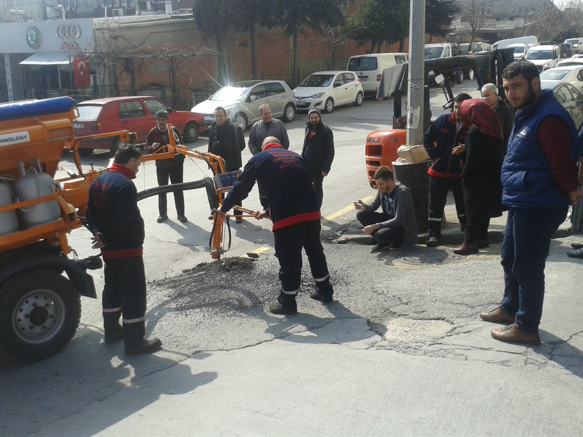 Přejímka VSV1000 na podvozku Hako Citymaster 2200 - Dogus, Turecko