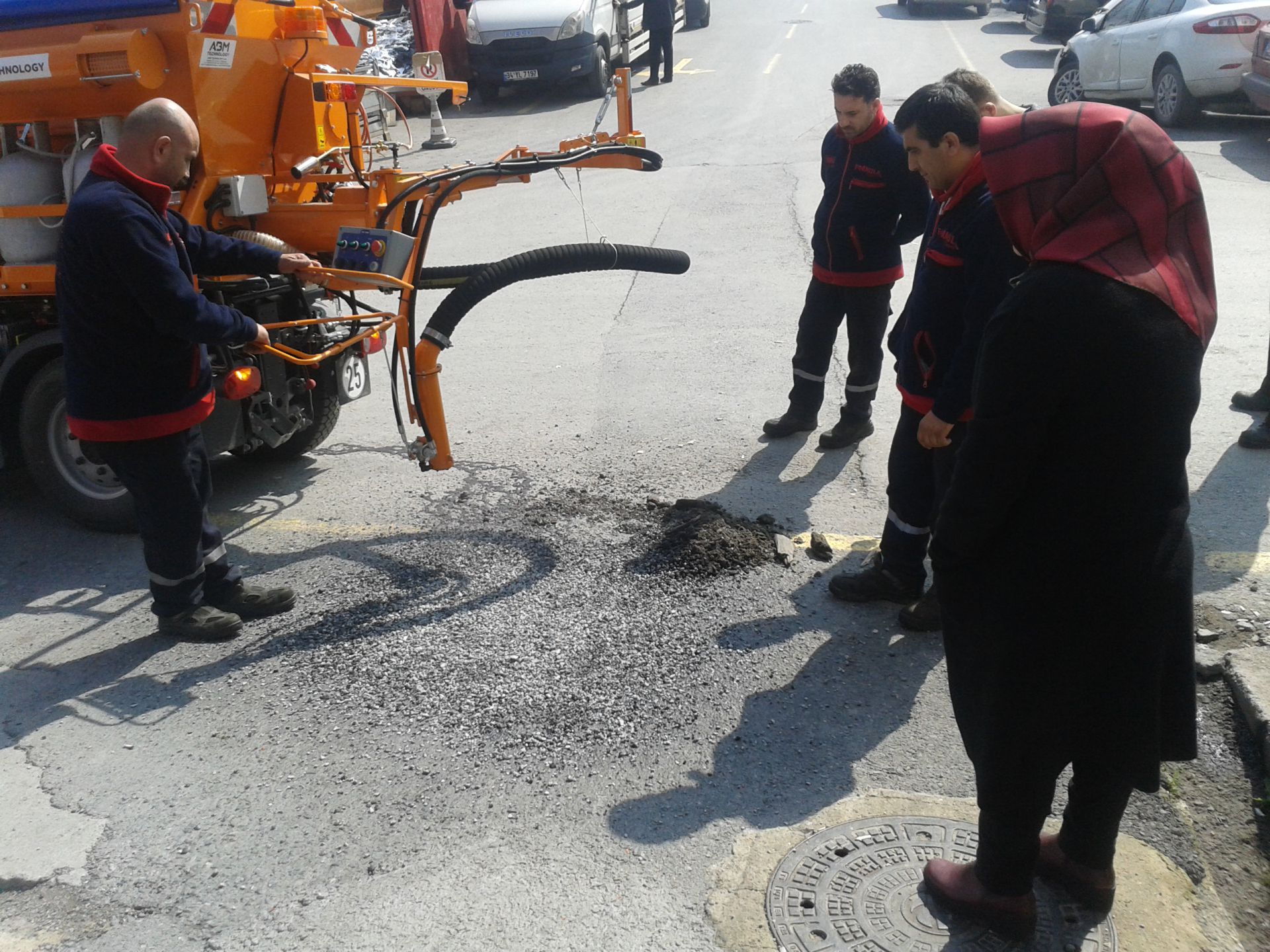 Přejímka VSV1000 na podvozku Hako Citymaster 2200 - Dogus, Turecko