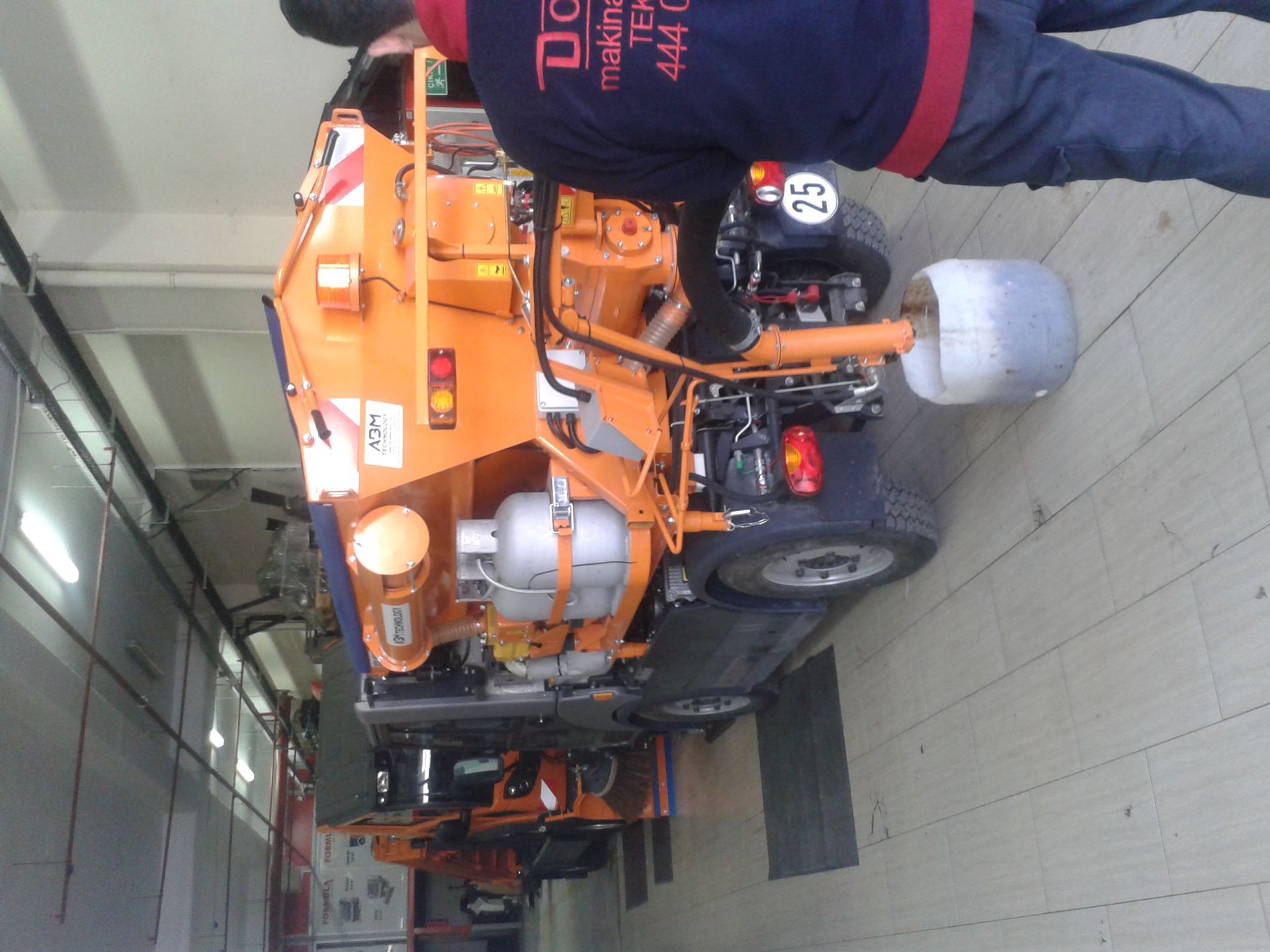 Přejímka VSV1000 na podvozku Hako Citymaster 2200 - Dogus, Turecko