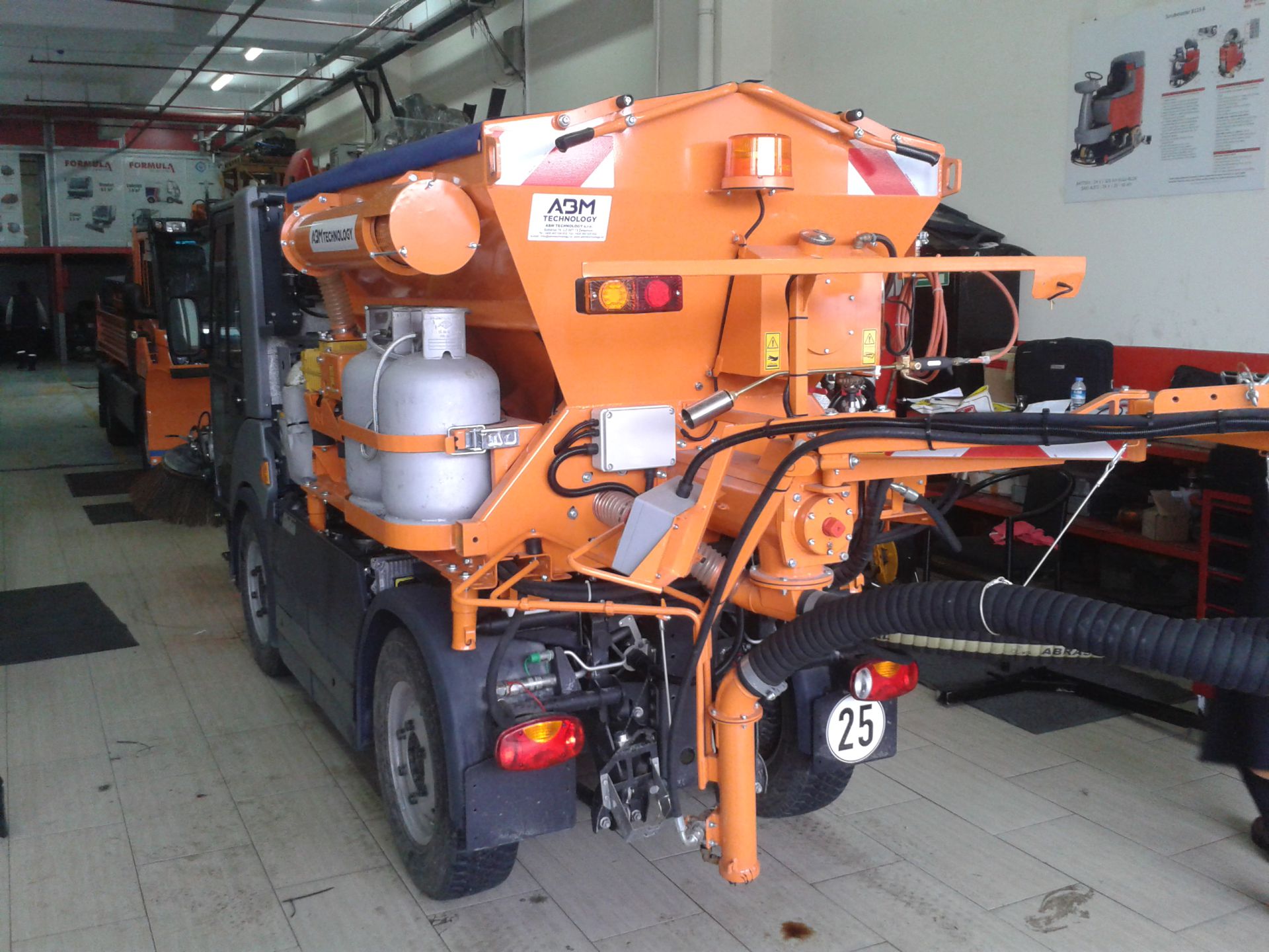 Přejímka VSV1000 na podvozku Hako Citymaster 2200 - Dogus, Turecko