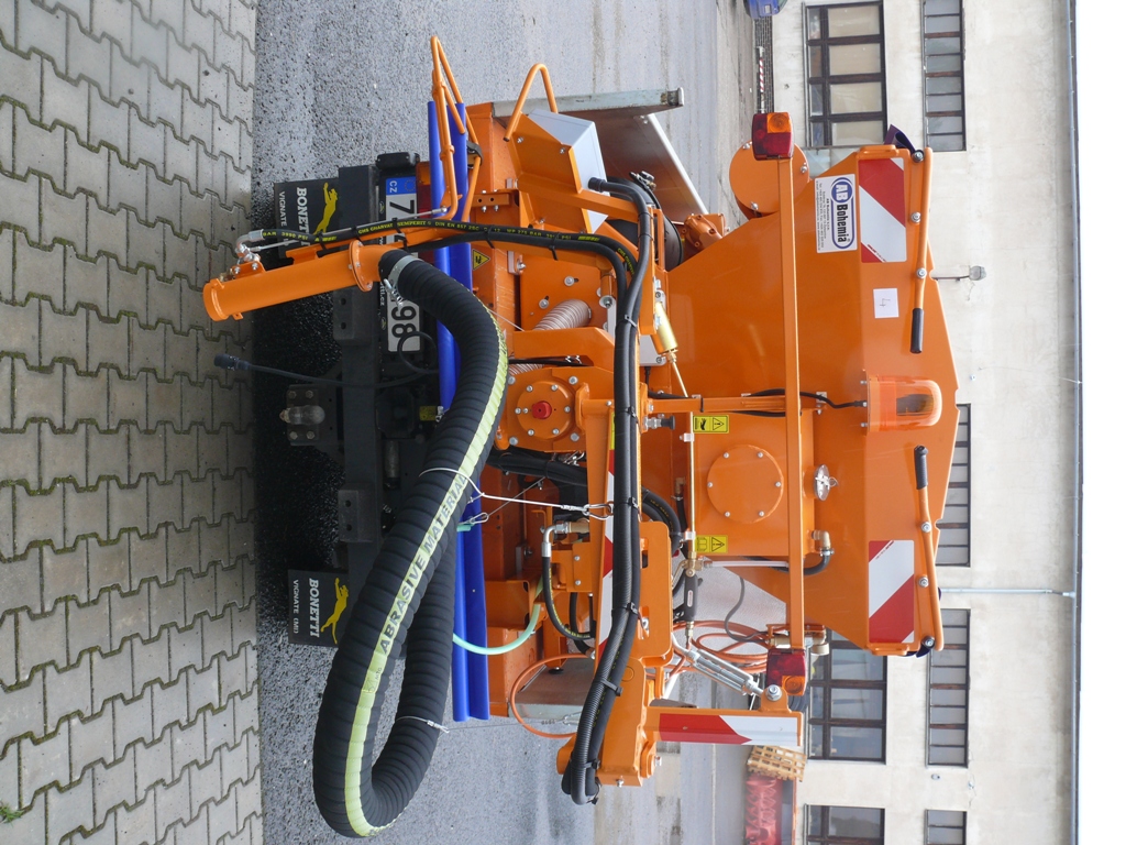 Přejímka VSV1000M na podvozku Bonetti - Technické služby Duchcov